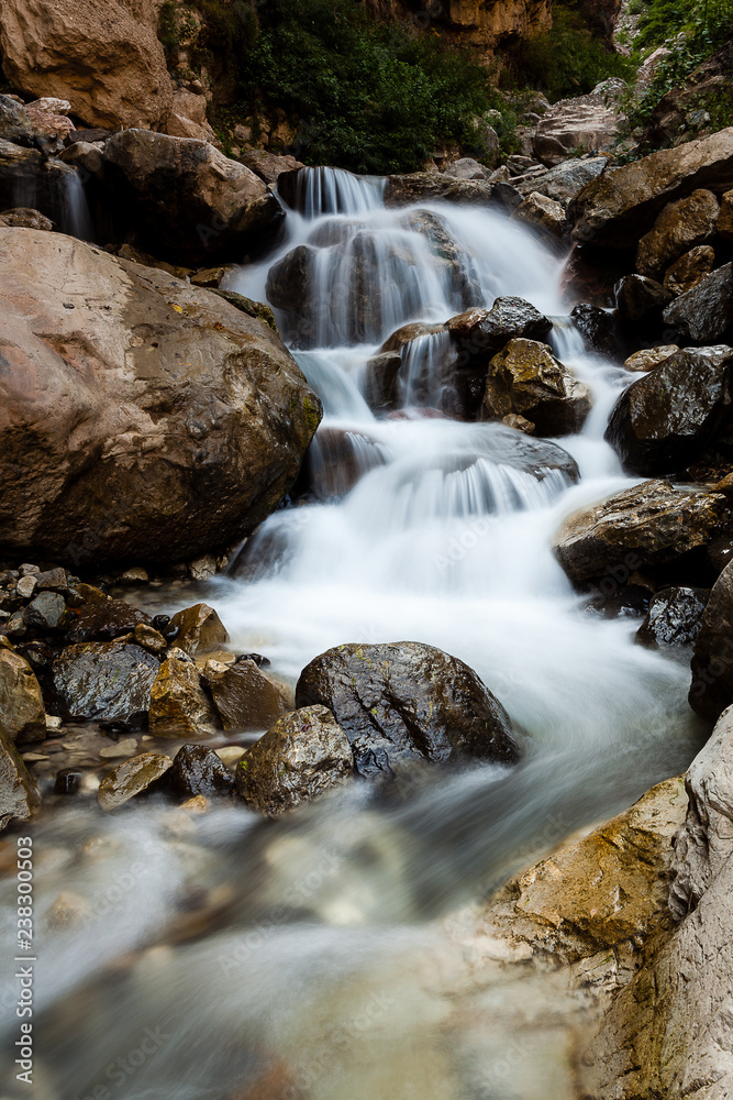 Cascading Waterfall