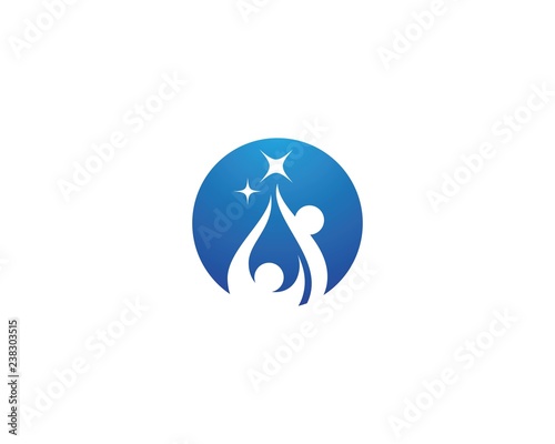 community care Logo template