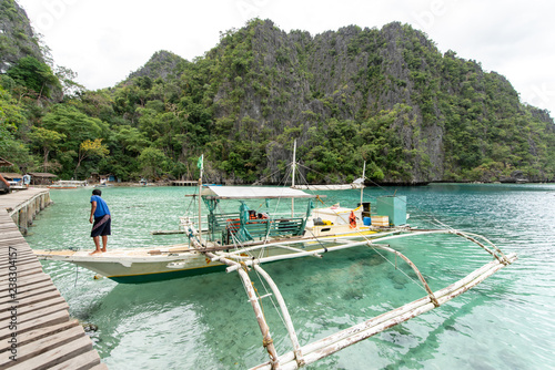 Best tour spot Kayangan Lake in Coron, Palawan
