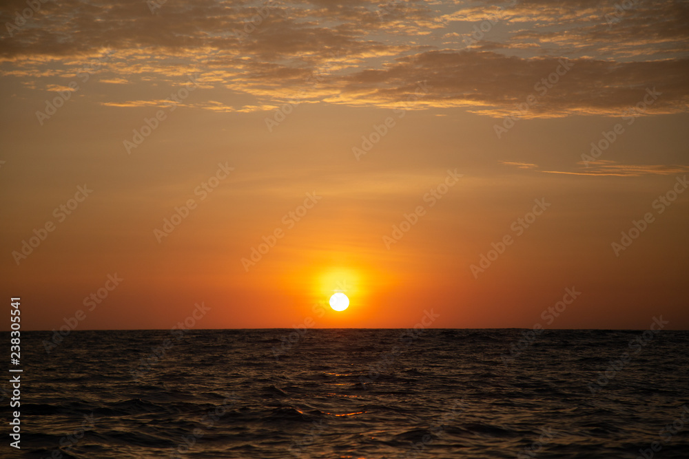 sundown or sunset