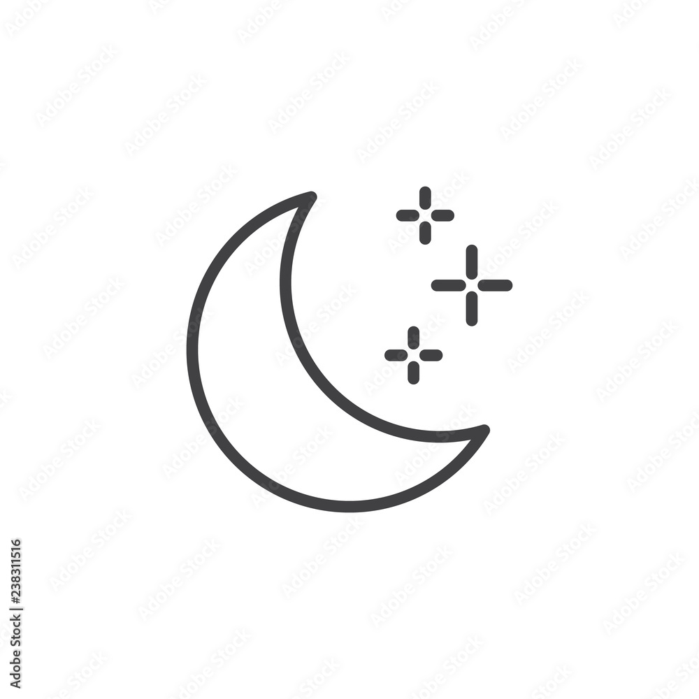 Simple Moon Design