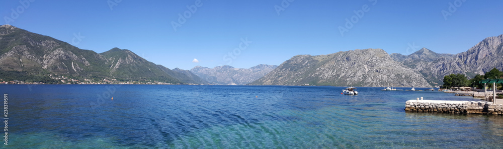 Bay of Kotor panorama Montenegro 