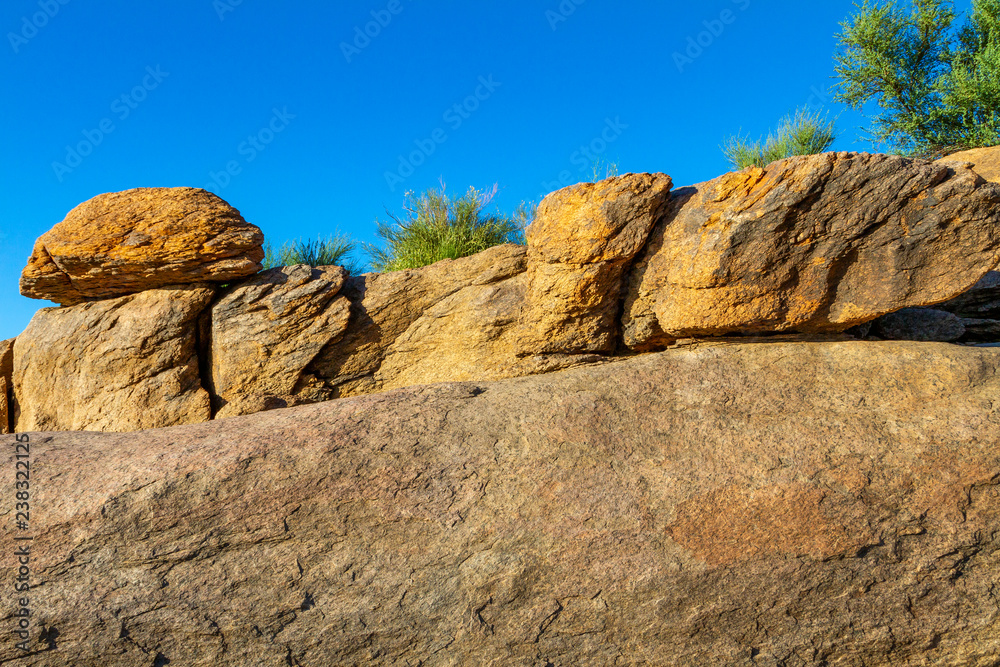 Augrabies National Park in the North Cape Province of South Africa. Augrabies National Park in the North Cape Province of South Africa.