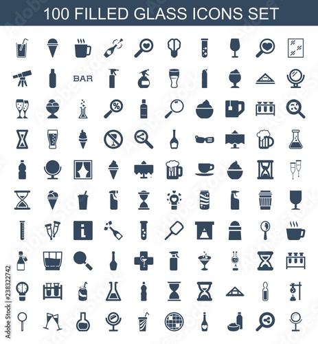 glass icons