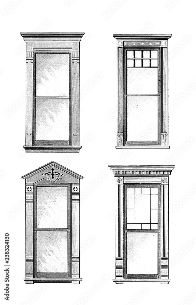 Windows retro illustration Windows retro illustration