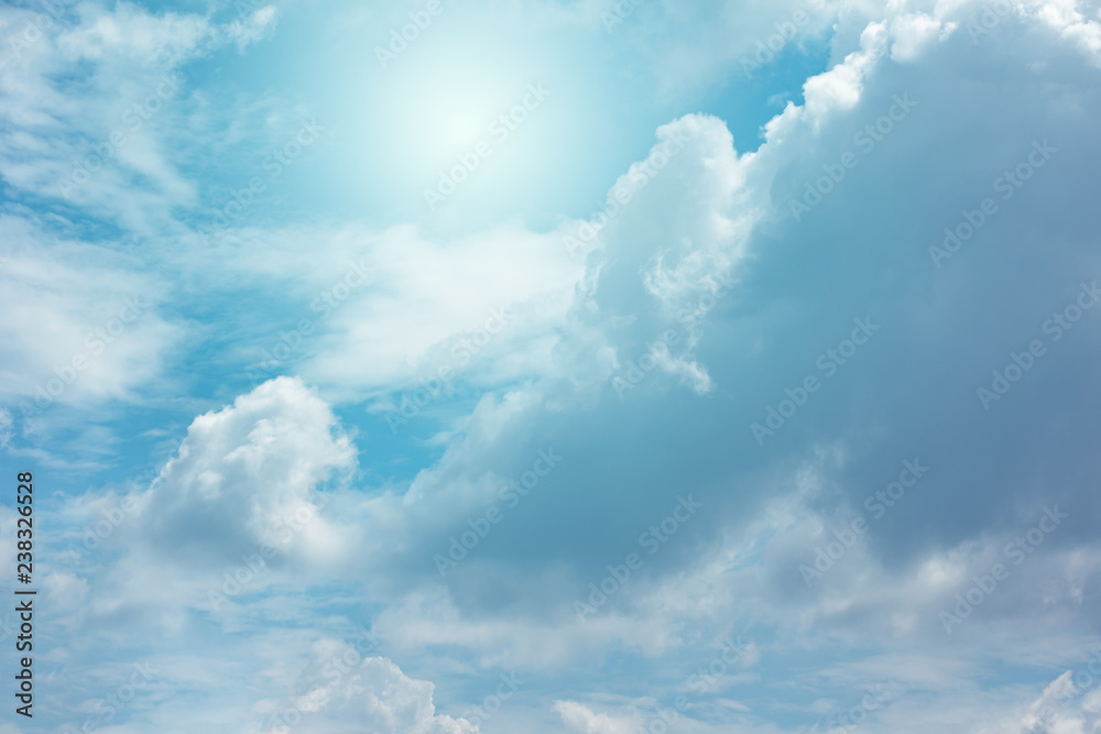 Sun and cloud background with a pastel colored
Sun and cloud background with a pastel colored