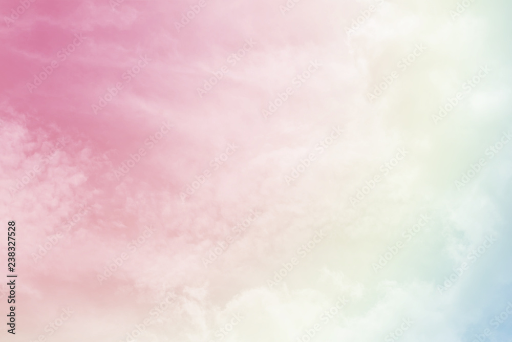 Sun and cloud background with a pastel colored
Sun and cloud background with a pastel colored