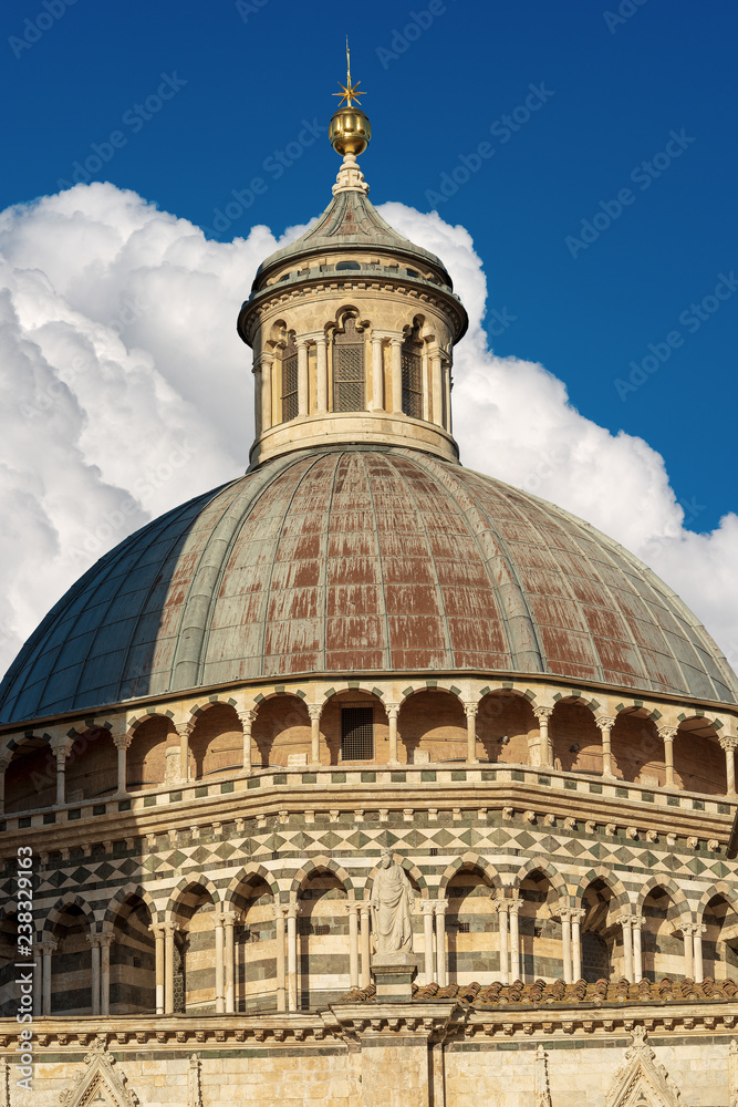 Dome of Siena Cathedral - Tuscany Italy