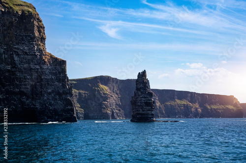 The Cliffs of Moher, Branaunmore Sea Stack photo