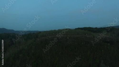 Early Morning Hill in Java