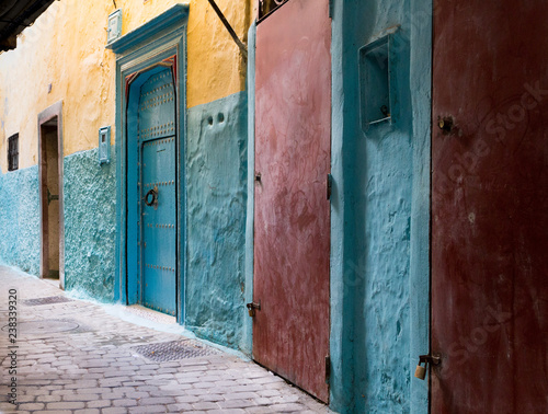 Gasse in Tanger in Marokko © Winfried Rusch