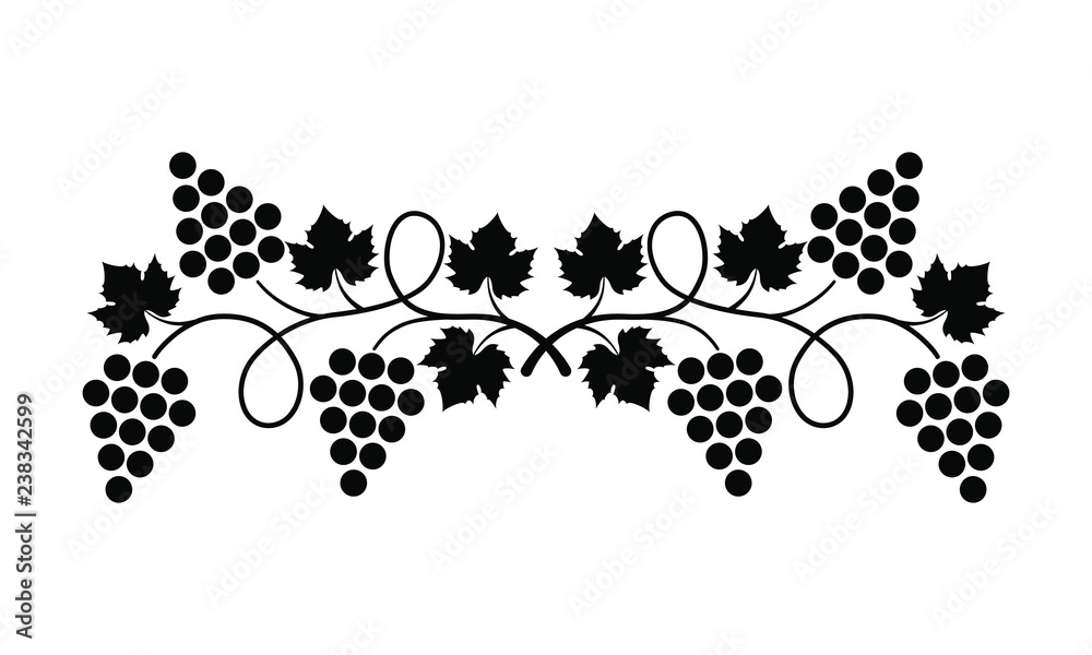 Naklejka premium Grape _ Design element