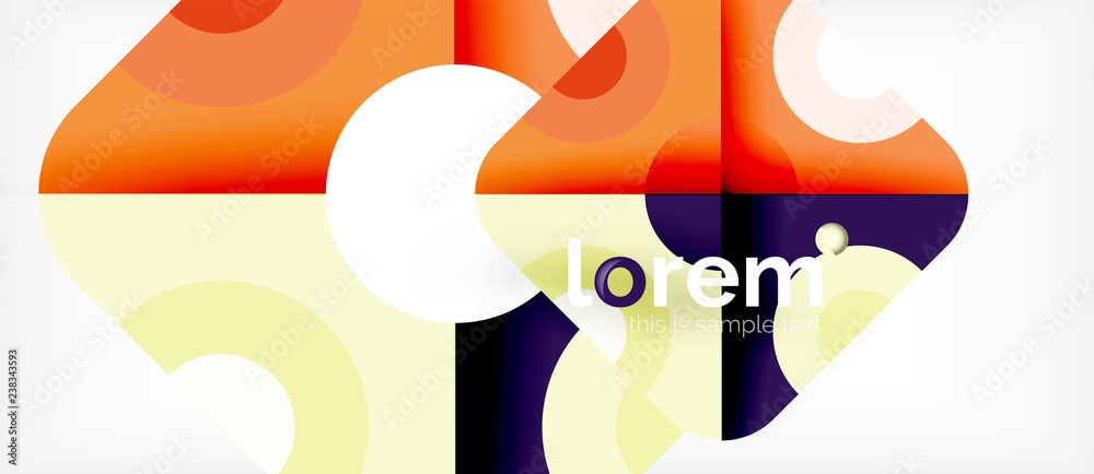 Abstract round elements composition background, organic design Abstract round elements composition background, organic design