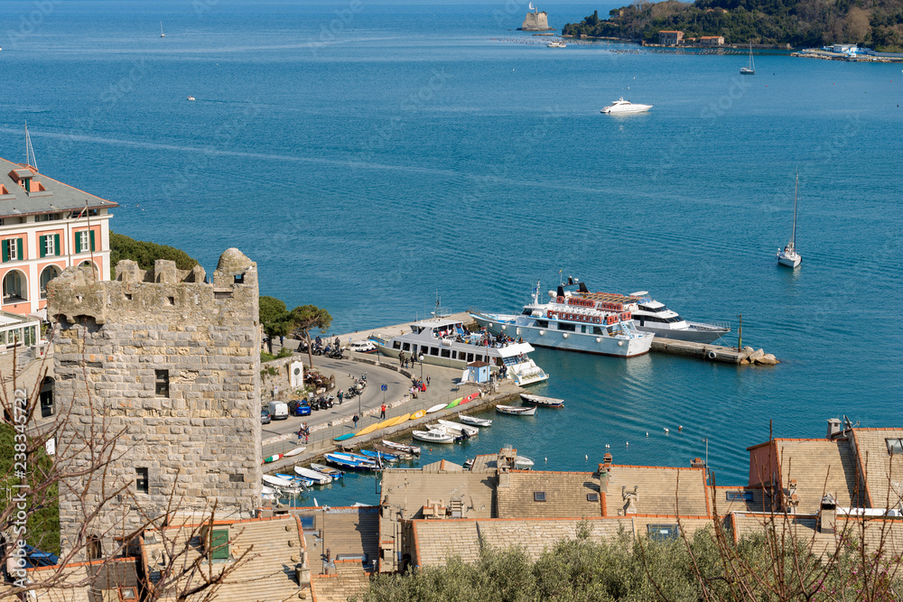 Harbor of Portovenere - Liguria Italy