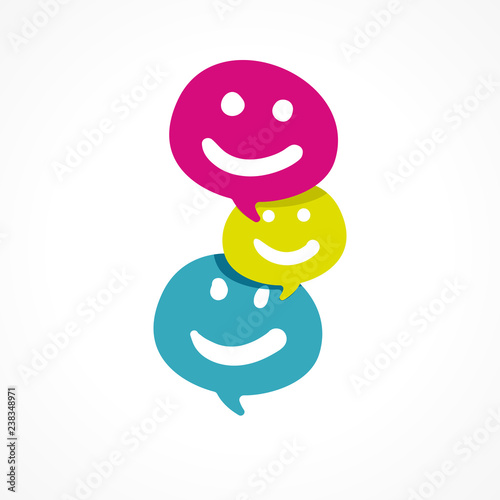 bulle dialogue, smiley