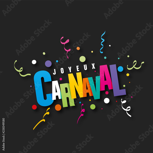 joyeux carnaval photo