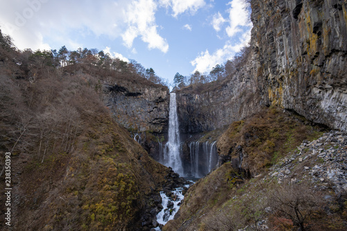 Kegon waterfalls in Japan ,Located in Nikko National Park 