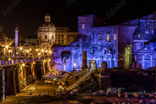 nightlife in Rome, Italy, magic, everlasting