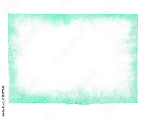 watercolor teal green background
