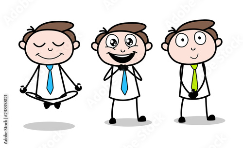 calm and satisfied Professional Businessman