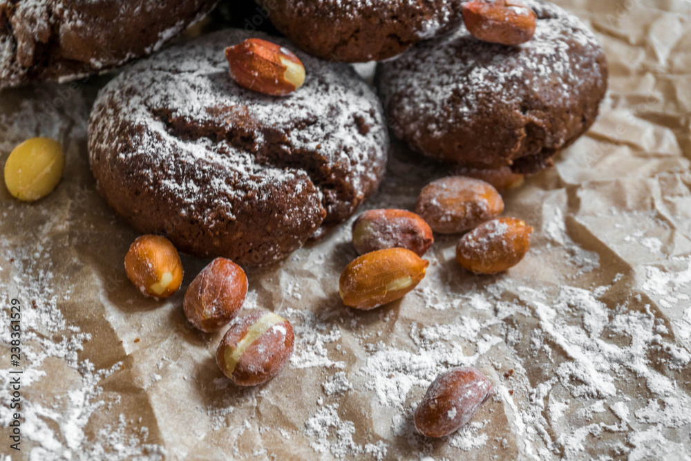 Delicious Homemade Chocolate Peanut Cookies Delicious Homemade Chocolate Peanut Cookies