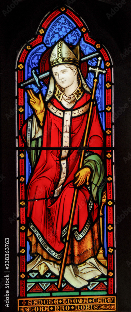 Saint thomas of Canterbury,Belmont Abbey