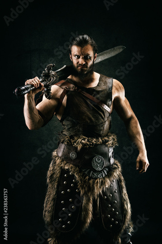 Portrait of a barbarian