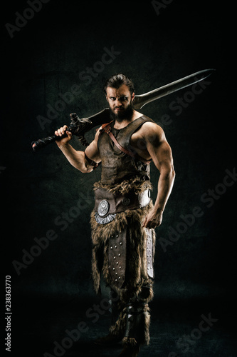 Portrait of a barbarian