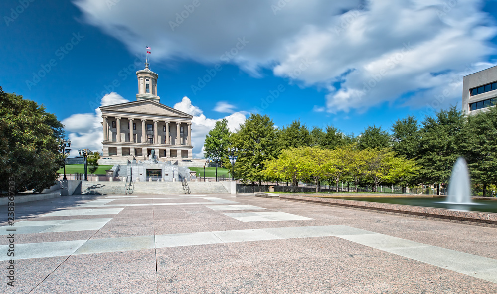 Tennessee State Capitol in Nashville - obrazy, fototapety, plakaty 