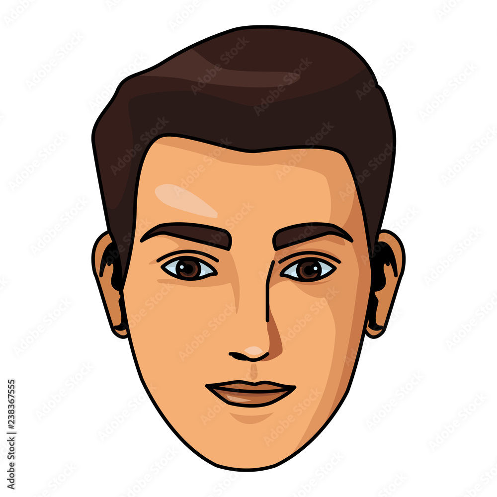man only face man only face