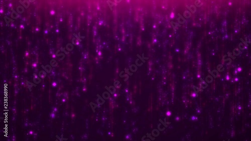 Wallpaper Mural Particular rain animation, shiny purple particles, 4K abstract background.
 Torontodigital.ca