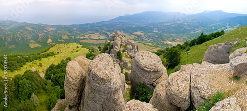  Crimean mountain landscape