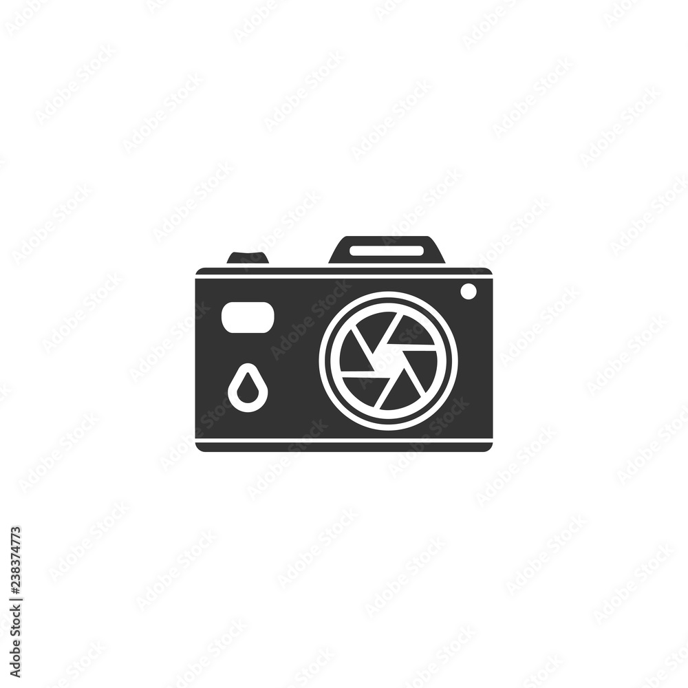 Camera icon flat Camera icon flat