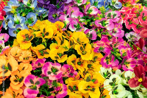 Fototapeta Naklejka Na Ścianę i Meble -  bouquet of colorful multicolored colorful flowers as background