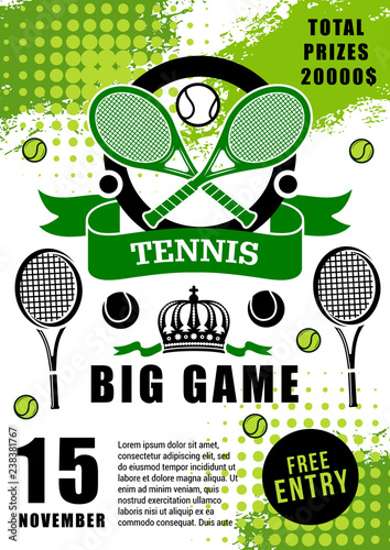 Tennis sport game tournament championship