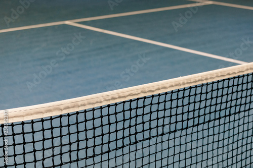 Tennis court divider net  © Andrey Tarakanov