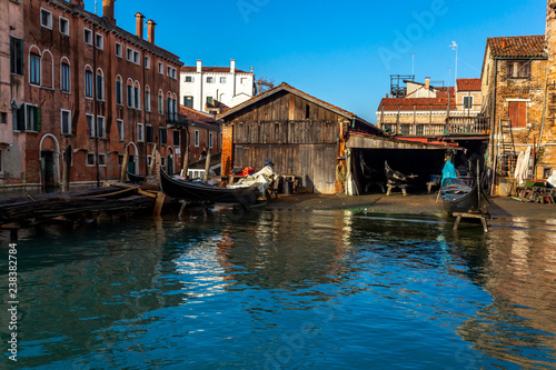 boatyard in Venice