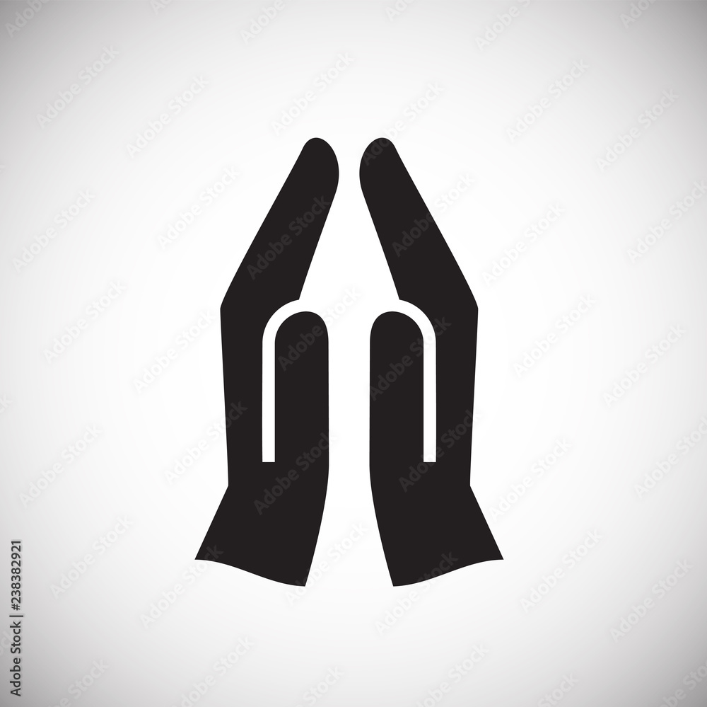 Two hands gesture icon on white background for graphic and web design, Modern simple vector sign. Internet concept. Trendy symbol for website design web button or mobile app Two hands gesture icon on white background for graphic and web design, Modern simple vector sign. Internet concept. Trendy symbol for website design web button or mobile app