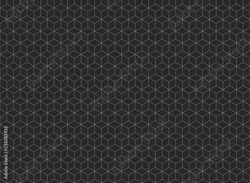 Abstract of pentagonal shape pattern background.