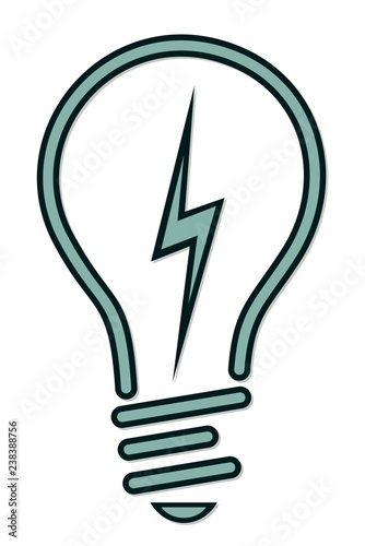 Symbol of electric lamp.