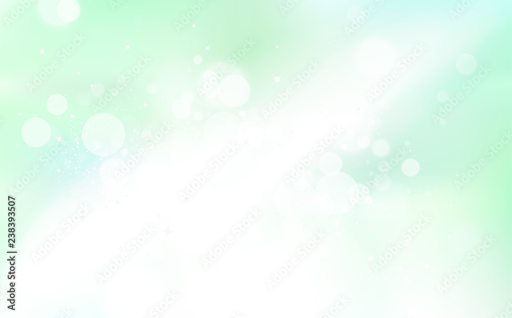 Green Bokeh, stars light, nature dust glowing explosion concept, blurry sparkle season abstract background vector illustration Green Bokeh, stars light, nature dust glowing explosion concept, blurry sparkle season abstract background vector illustration