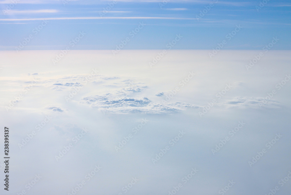 Clear Blue Sky with sea of Cloud Clear Blue Sky with sea of Cloud
