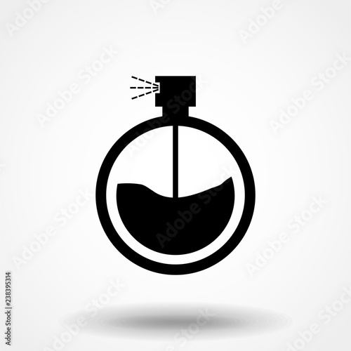 perfume icon vector isolated