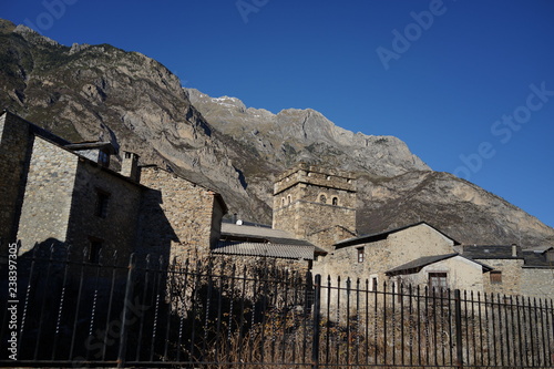 Benasque.Village of Huesca. Aragon,Spain photo