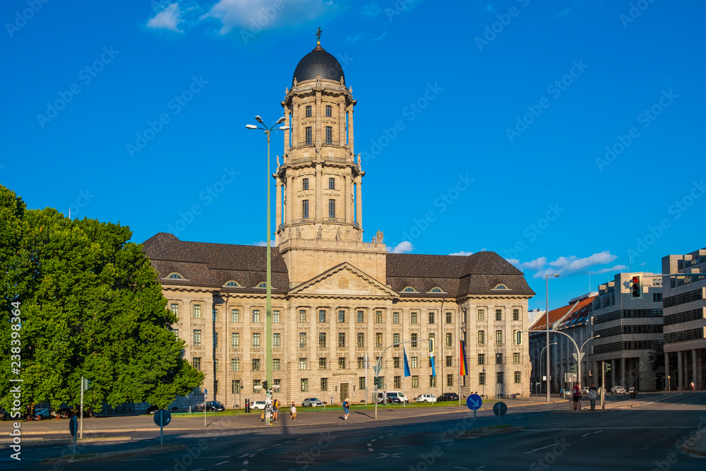 Berlin, Germany - Historic Old City Hall building - Altes Stadthaus - serving as a seat of Senate, in the Mitte quarter of Berlin