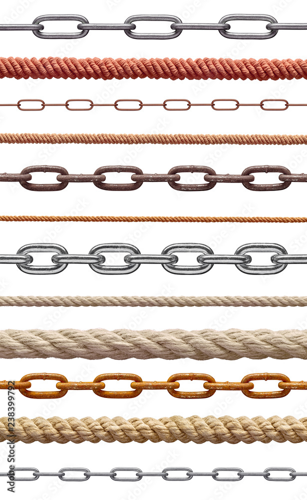 string rope chain metal link steel cord cable line string rope chain metal link steel cord cable line