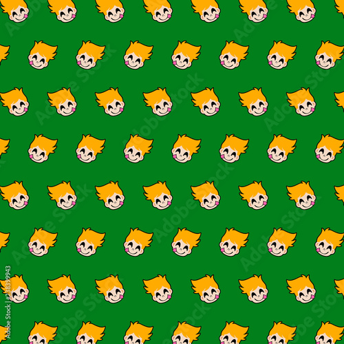 Little boy - emoji pattern 11