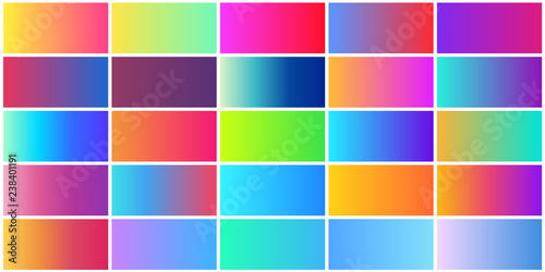 Modern Vivid Gradients Set