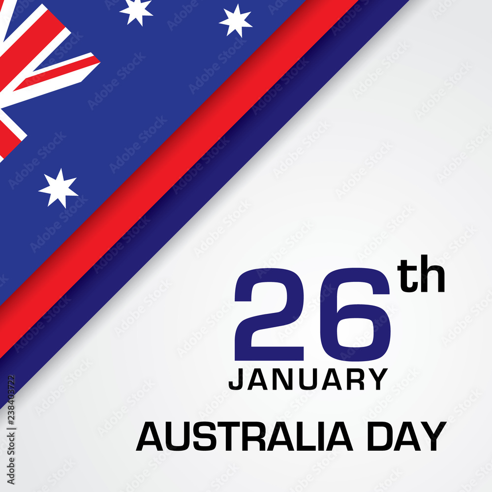 Happy Australia day vector. Holiday background illustration. Happy Australia day vector. Holiday background illustration.