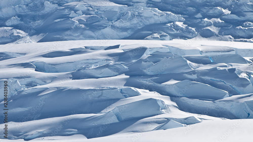 Snow near The Gullet Antarctica Snow near The Gullet Antarctica